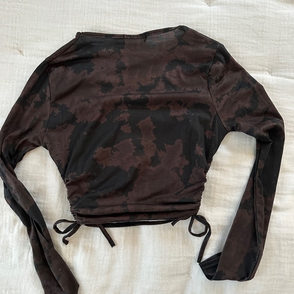 Pretty Little Thing Cinched Tie Dye Top - Picture 4 of 4